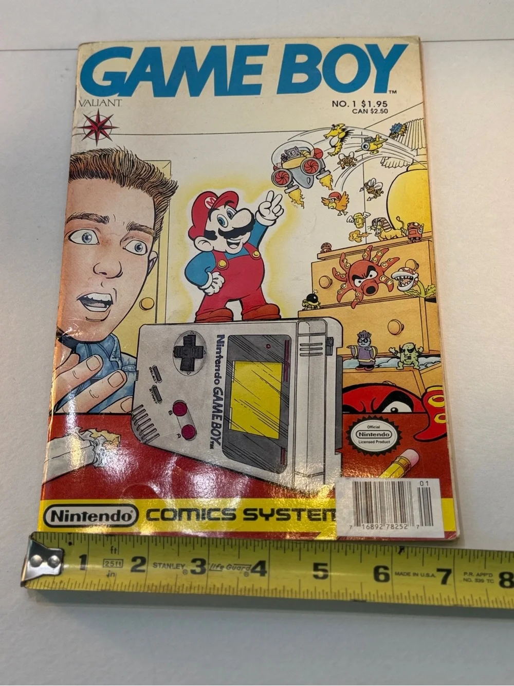 Game Boy Valiant Vol. 1 No. 1 (1990) Nintendo Comics System